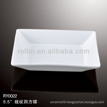 healthy special durable white porcelain sauce dishes